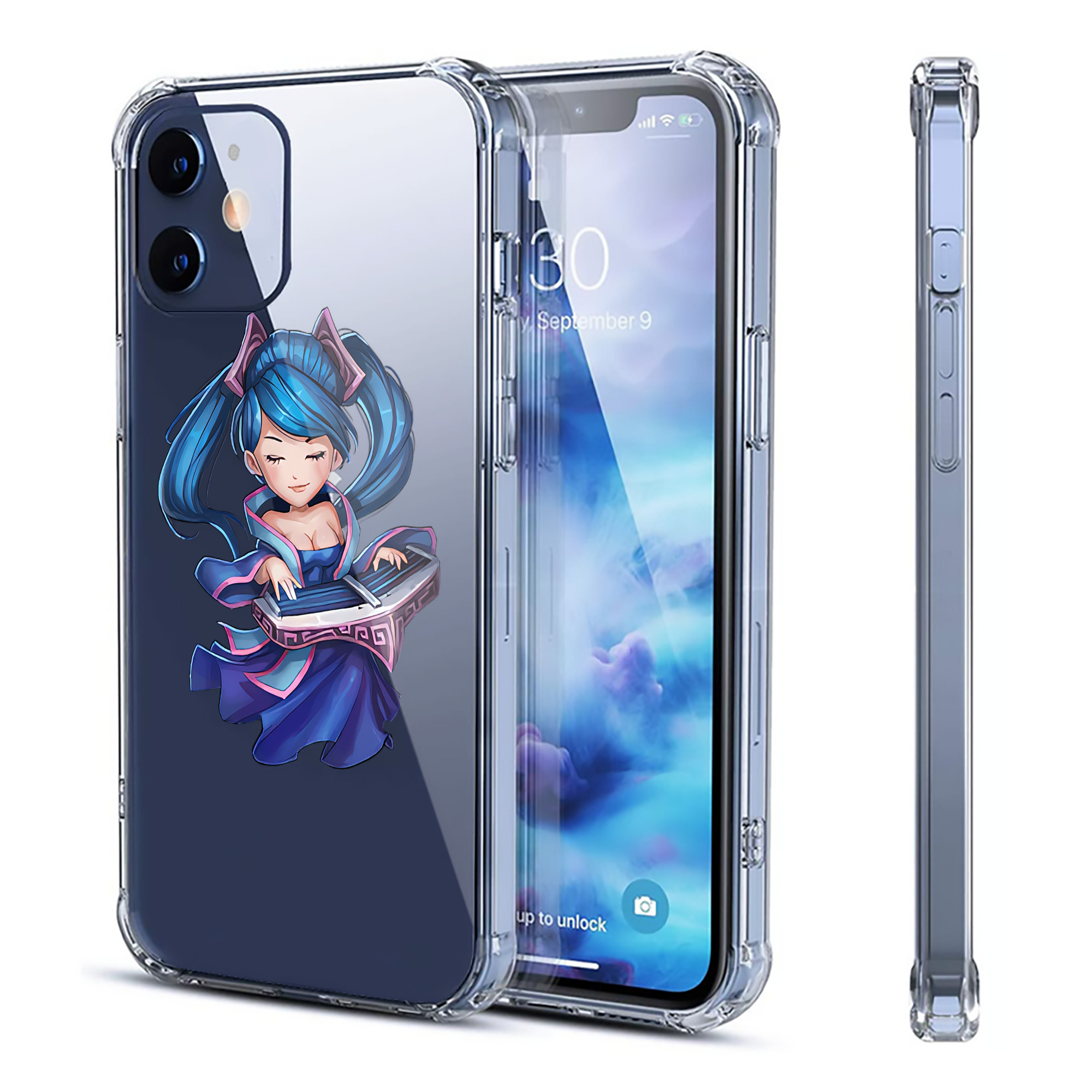 （画像用） リーグ・オブ・レジェンド League of Legends LOL 【iPhone 12シリーズ対応】透明スマホケース（クリアソフトケース）
